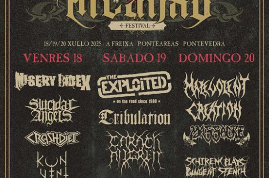 Publicados los horarios de la segunda edición del Arcanxo Festival