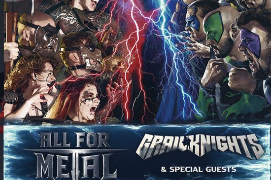 TOUR DE  ALL FOR METAL y GRAILKNIGHTS 